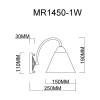Бра MyFar Anna MR1450-1W фото 2
