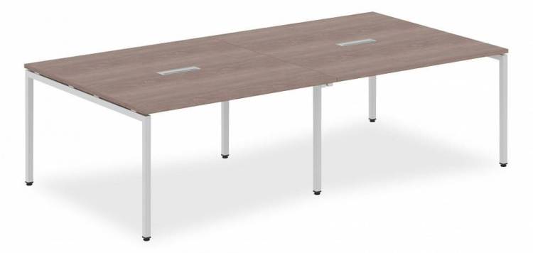 Стол офисный Skyland XTEN-S 00-07030990, 7030990, XSCT 2714 Дуб Сонома/Алюминий