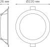Встраиваемый светильник Gauss Elementary 997520224 фото 4