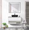 Зеркало BelBagno SPC-KRAFT-900-800-LED-TCH-WARM-NERO с подсветкой и подогревом, Черный фото 5