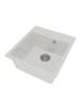 Мойка кухонная Watersense Amelia Mini W01741 белая матовая, 46х51 фото 3