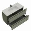 Тумба с раковиной Allen Brau Eclipse 2.0 1.E1001.CGM 2.0 олива матовый, 61x63.4 фото 3