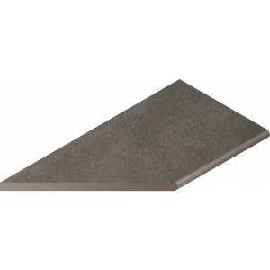 Бордюр Italon Миллениум X2 620090000757 Бортик Блэк Закругленный Левый 30x60