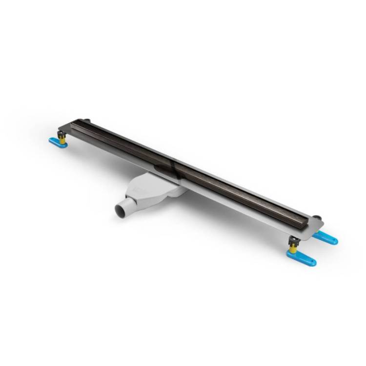 Душевой лоток New Trendy Visio Slim OL-0092 70 см, серый