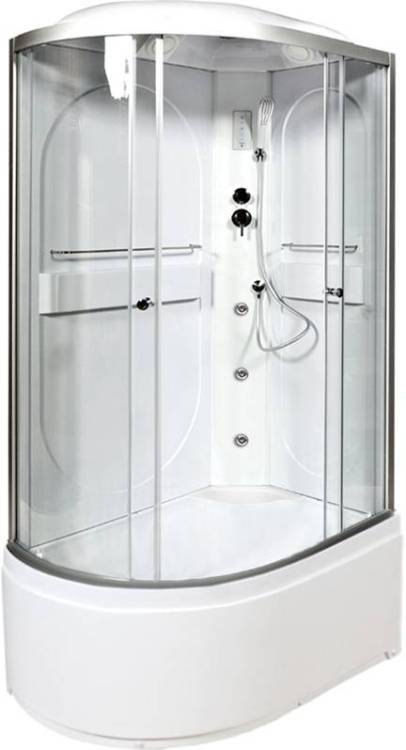 Душевая кабина AvaCan L620RGM+EL с гидромассажем и электрикой, 120x80x215