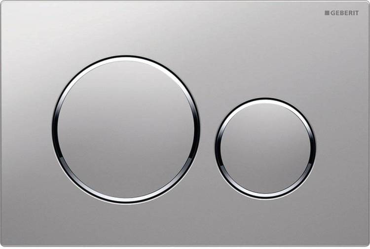 Кнопка смыва Geberit Sigma 20 115.882.JQ.1 хром матовый, хром глянцевый