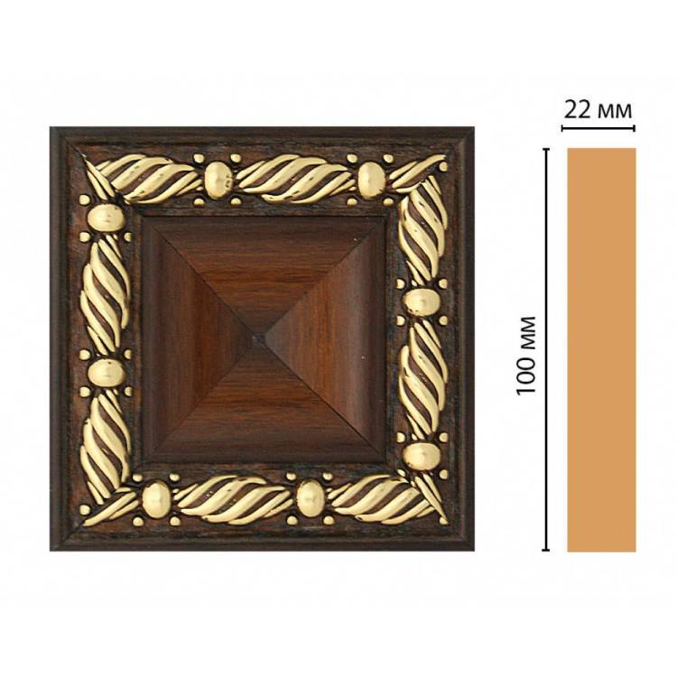 Вставка цветная DECOMASTER D207-51 10x10x2.2