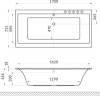 Акриловая ванна Excellent Pryzmat Slim WAEX.PRY17S.SMART 170x75 фото 8