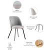 Стул Bradex Home Praga FR 0501, латте фото 6