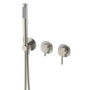 Смеситель для ванны AQUAme Siena AQM8805BN с внутренней частью, брашированный никель