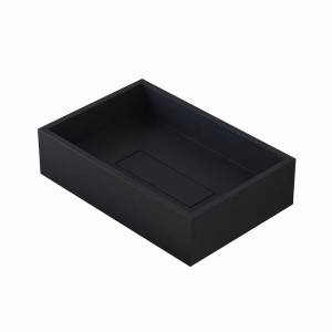 Раковина Uperwood Angkor 291020324 черный, 60x40