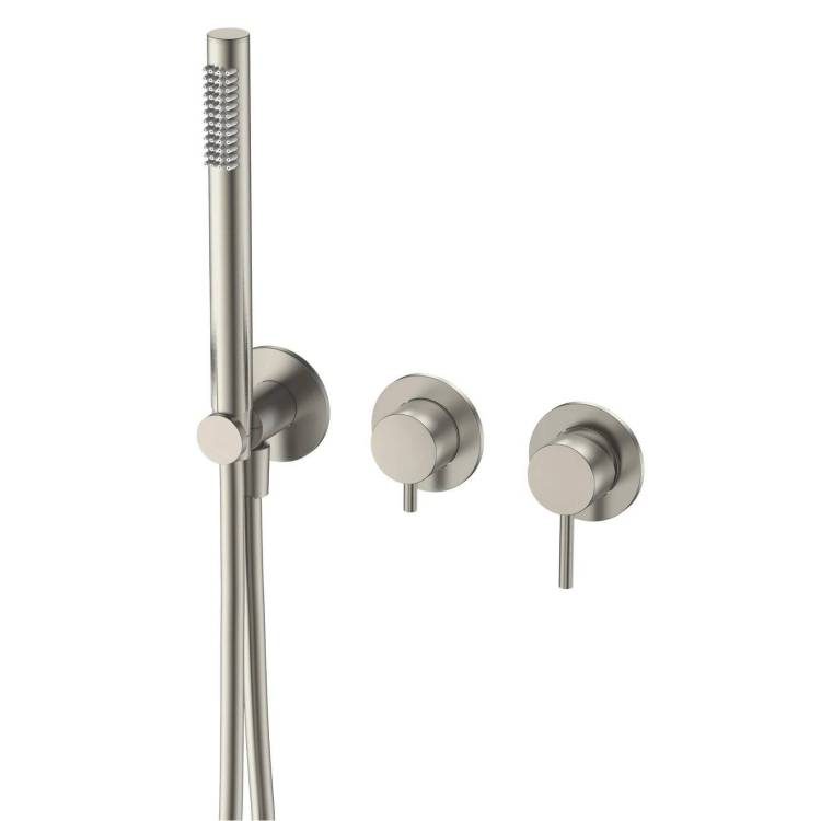 Смеситель для ванны AQUAme Siena AQM8805BN с внутренней частью, брашированный никель