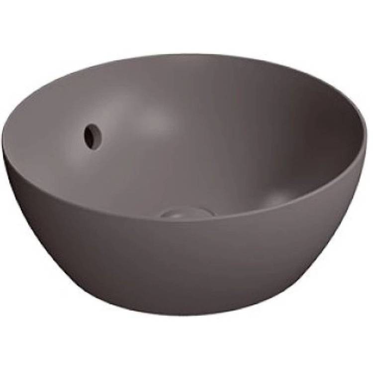 Раковина GSI Pura 885516 42 см, коричневая матовая