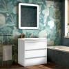 Мебель для ванной Art&Max Family 75, напольная, Bianco Lucido
