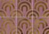 Декор Vives Hanami Takada Marsala Oro 23x33.5