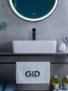 Раковина Gid Geométrico N9091 51176 белая, 48x37x13 фото 7