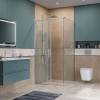 Душевой уголок BelBagno SOFT_CLOSE-1-A-1-100-C-Cr профиль хром, стекло прозрачное, 100x100x200 фото 4