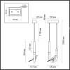 Подвесной светильник Odeon Light L-Vision 5431/2L фото 4
