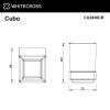 Стакан WHITECROSS Cubo CU2430CR подвесной, хром фото 2