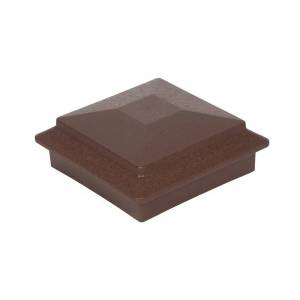 Крышка для столба Polivan Group Nusadua Chocolate Mix пластик 101x101