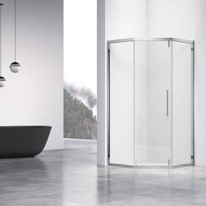 Душевой уголок Vincea Show VSP1-4SH100CL 1000x1000, хром, стекло прозрачное