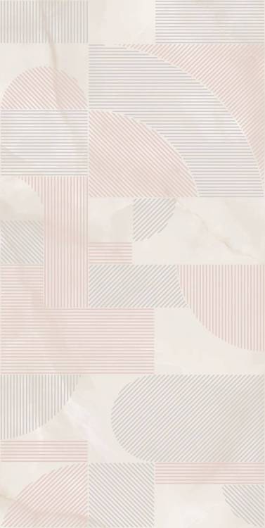 Декор Kerama Marazzi Сен-Тропе KMD3STA105BR розовый светлый глянцевый обрезной 60x119.5