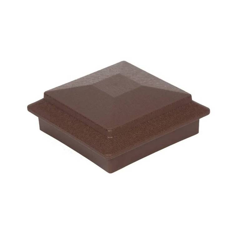 Крышка для столба Polivan Group Nusadua Chocolate Mix пластик 101x101