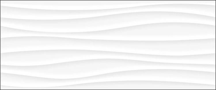 Керамическая плитка Global Tile White Planet 10100001346 03 Белый 60x25