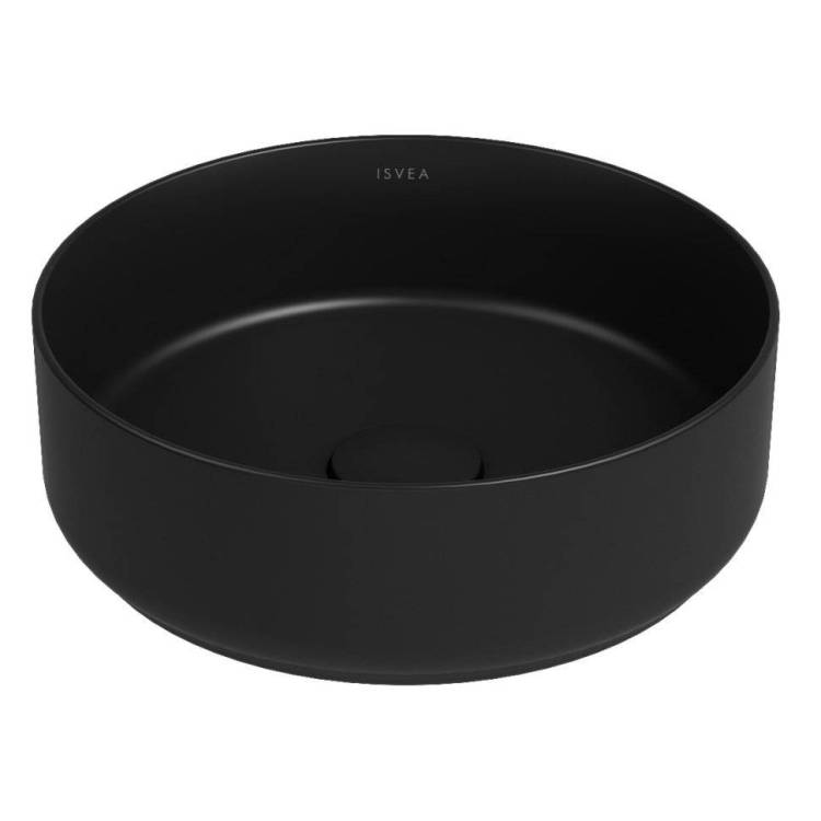 Раковина Isvea Infinity 10NF65036SV-2N 35 см, черная матовая
