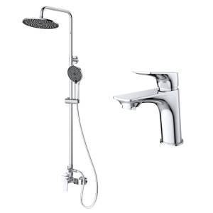 Душевой комплект BelBagno Marino MARINO-DOCM/LVM-CRM хром