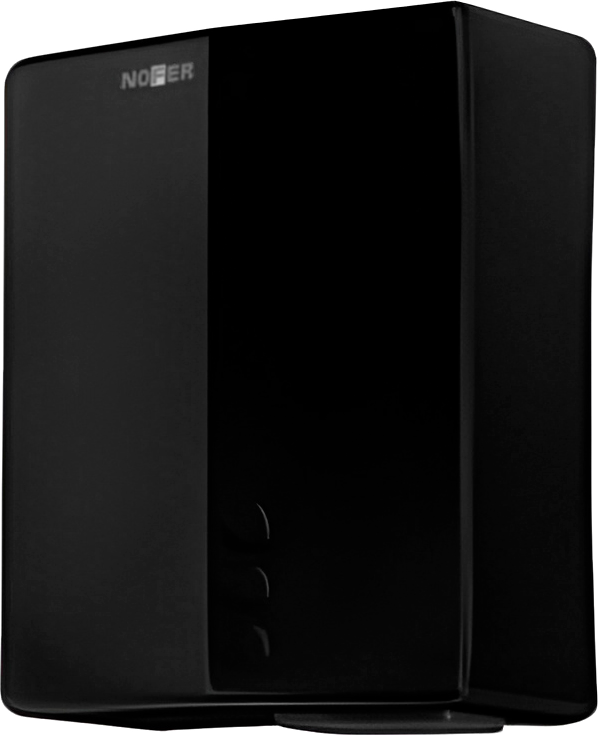 Сушилка для рук Nofer Big flow evo 01481.N черная