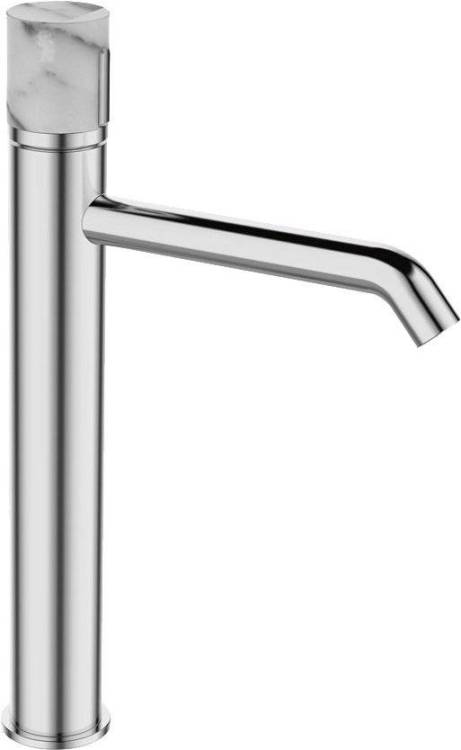 Смеситель для раковины Bronze de Luxe Focus 24615CM хром, мрамор