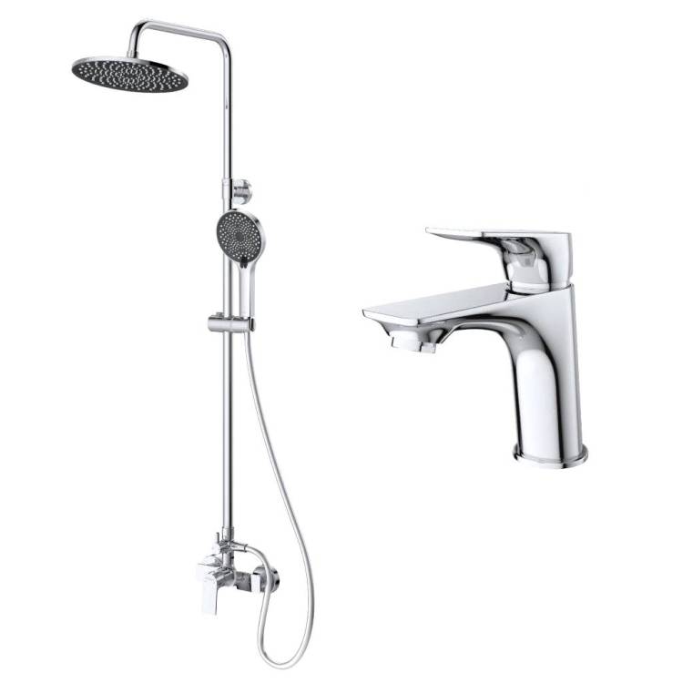 Душевой комплект BelBagno Marino MARINO-DOCM/LVM-CRM хром