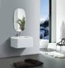 Тумба с раковиной Black&White U925.800 с LED подсветкой, молочный белый, 80x40x52 фото 6