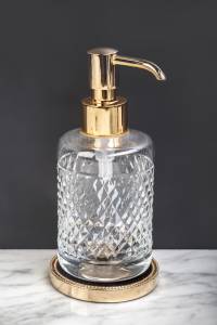Дозатор Boheme Murano Cristal 10228 Золото Crystal Luxury Options