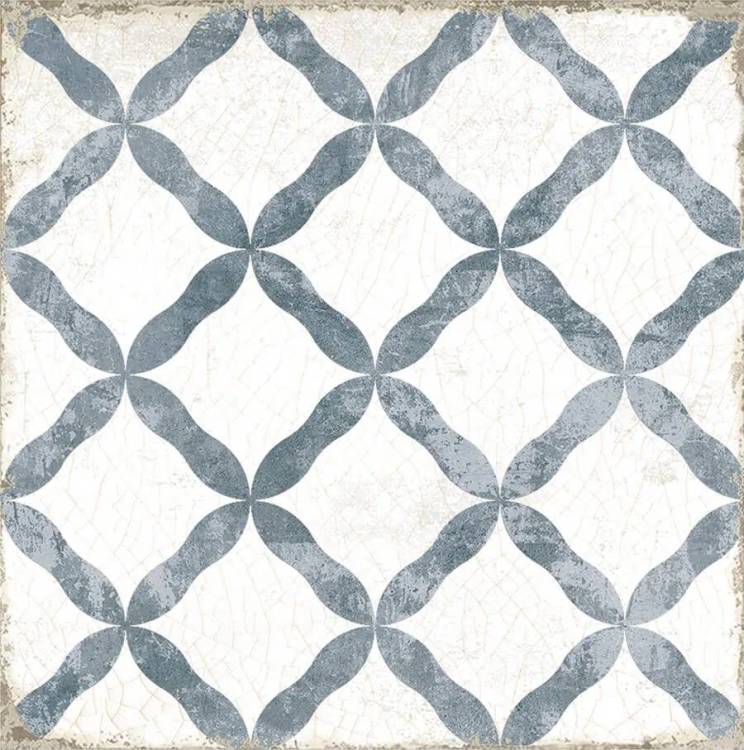 Керамогранит Nanda Tiles Grafton Dorset Blue Satin 20x20