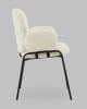 Стул Stool Group Моллек AV 338-F01-9005 молочный, букле, с подлокотниками фото 4