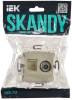 ТВ-розетка+Ethernet RJ45 IEK Skandy SK-AK20-2-K10 бежевый фото 2