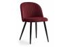 Обеденная группа Woodville Cельда 579064 black, wine red, стулья ткань фото 9