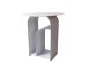 Стол журнальный Stool Group Arwel MT-140 DB-021 белый, металл 38.5x38.5x42.5 фото 3