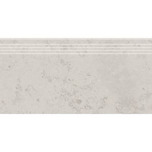 Ступень Kerama Marazzi Про Лаймстоун DD205320R/GR Серый Светлый Натуральный Обрезной 30x60