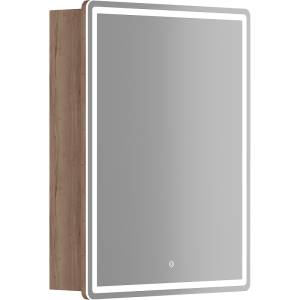 Зеркало-шкаф Sancos Mirror MI60EG 59x74, дуб галифакс натуральный