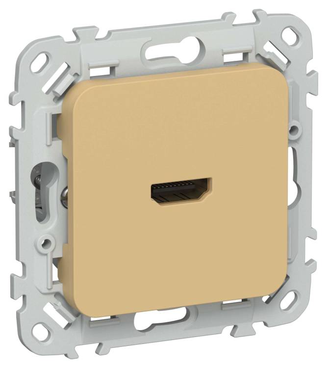 Розетка HDMI IEK Flite FI-H10-K89 шамуа