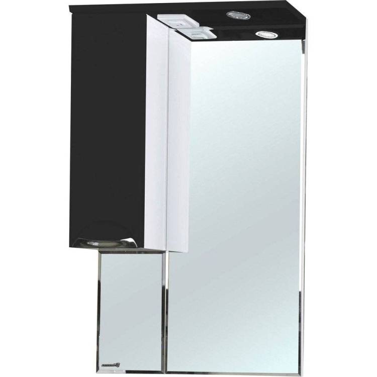 Зеркало Bellezza Альфа 65 L черное