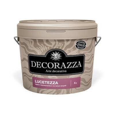 Декоративное покрытие Decorazza Lucetezza база Argento LC11-208 с эффектом перламутровых песчаных вихрей 1 л