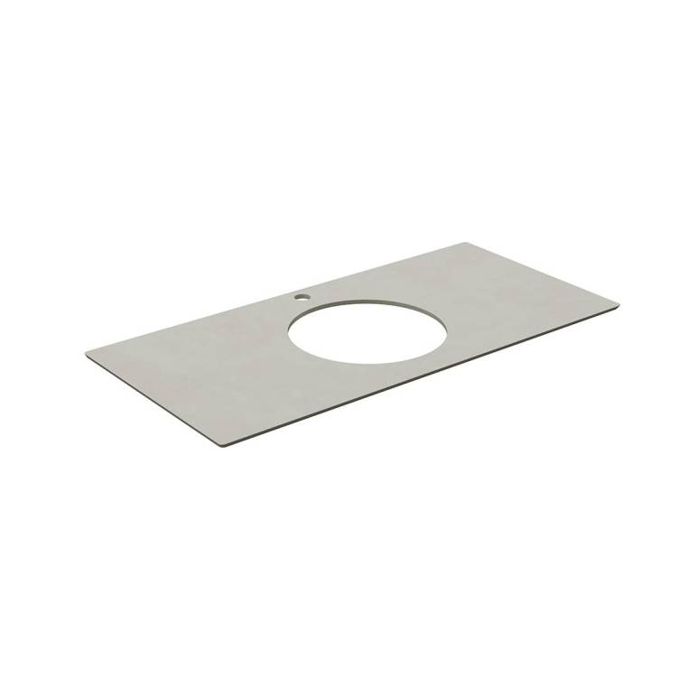 Столешница Kerama Marazzi Plaza (Плаза) KM6012G0501RP100Ic2 серый светлый натуральный, 100x48
