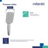 Душевая лейка Milardo Ideal Spa 1F ILS1FCSM18 фото 3