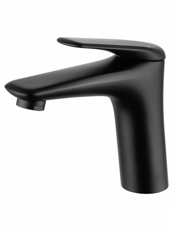 Смеситель для раковины Wonzon & Woghand WW-A41222-MB черный матовый