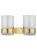 Два стакана Wonzon & Woghand WW-8428-LG с держателем, глянцевое золото фото 2