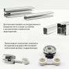 Душевой уголок Paini Dax-DaxR 84CR12080 120х80 см, прямоугольное, раздвижное, хром мат фото 4